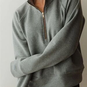 Women’s Albion Oxford Gray 1/4 Sweater